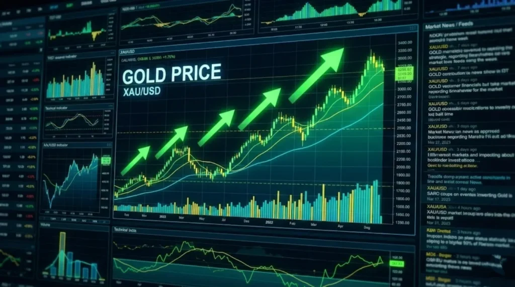 altın ve 5000 dolar