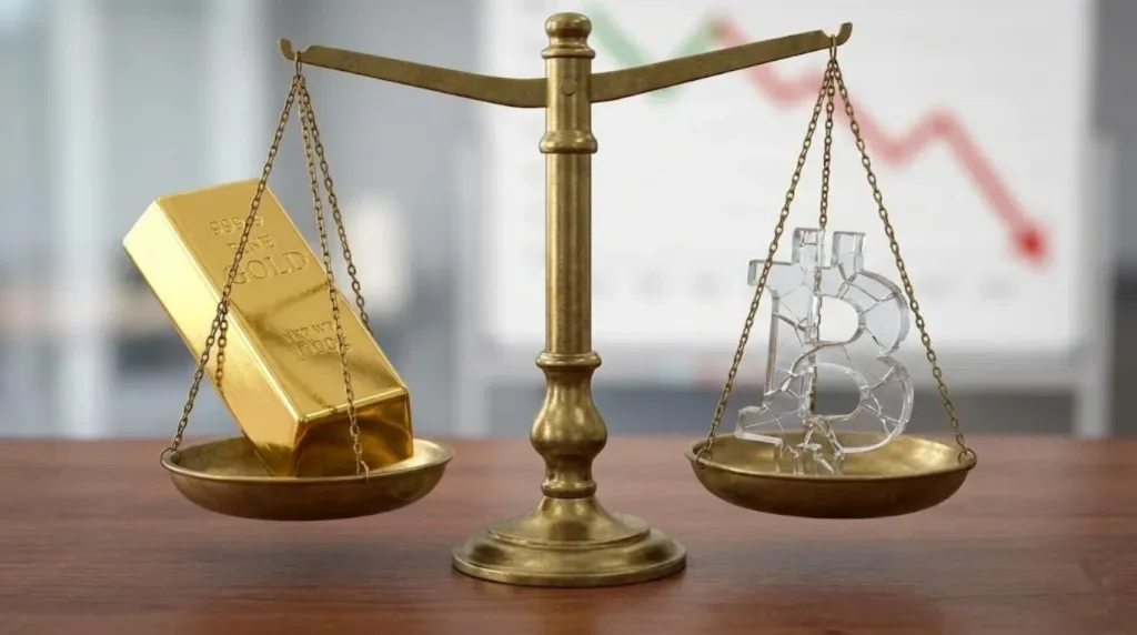 Bitcoin ve altın